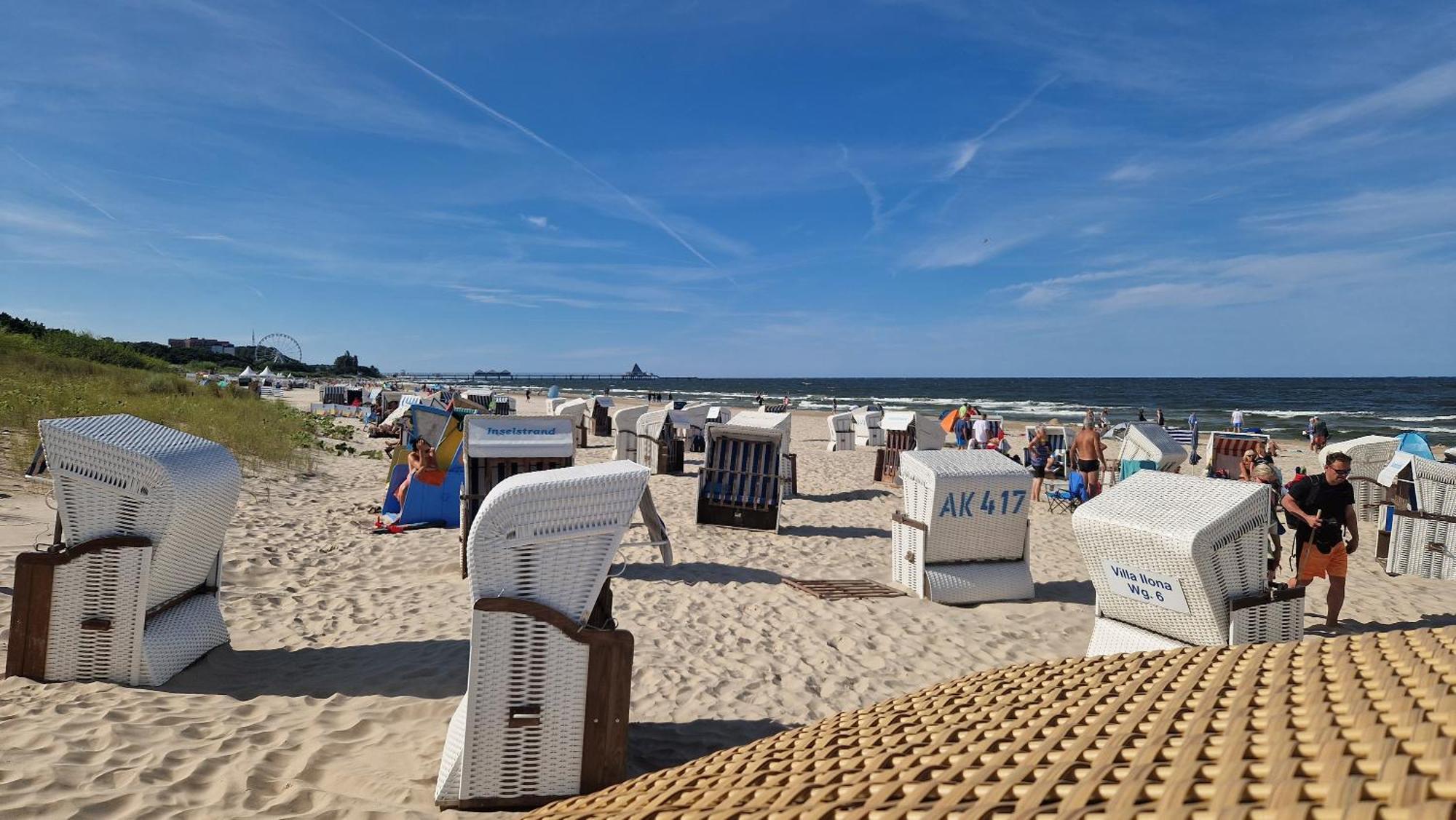 Traumschloesschen 100 M Vom Strand Villa Heringsdorf  Exterior photo